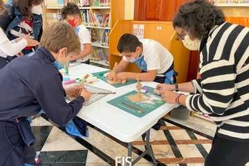 Un belén de pastilina, atractivo de la Biblioteca Saulo Torón (Telde)/Francisco Javier Santana.